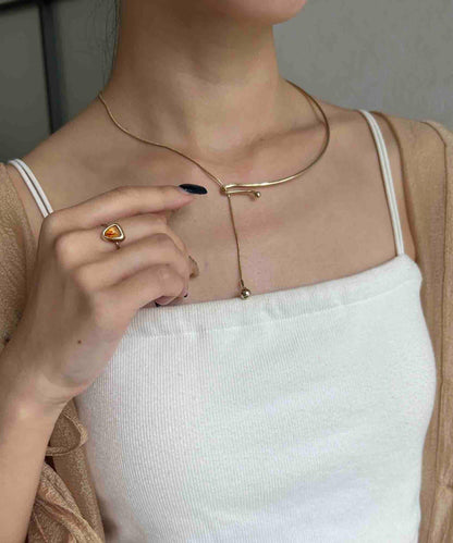 【heilly/ヘイリー】不對稱Y字項圈