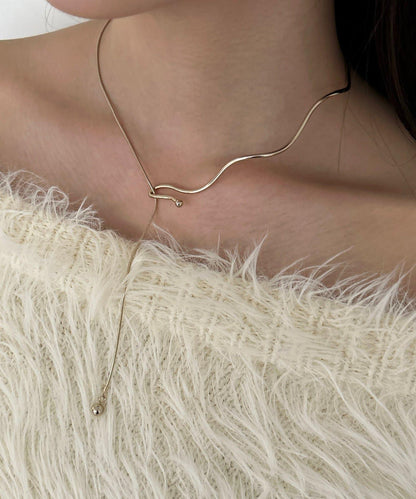 【heilly/ヘイリー】不對稱Y字項圈