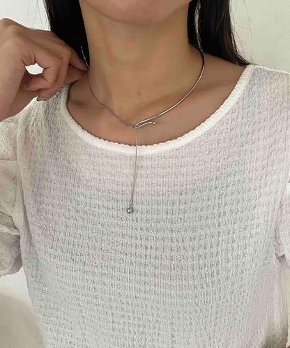 【heilly/ヘイリー】不對稱Y字項圈