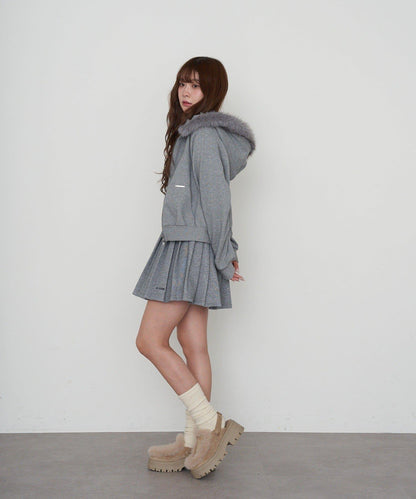 【RAY CASSIN】衛衣百褶迷你裙