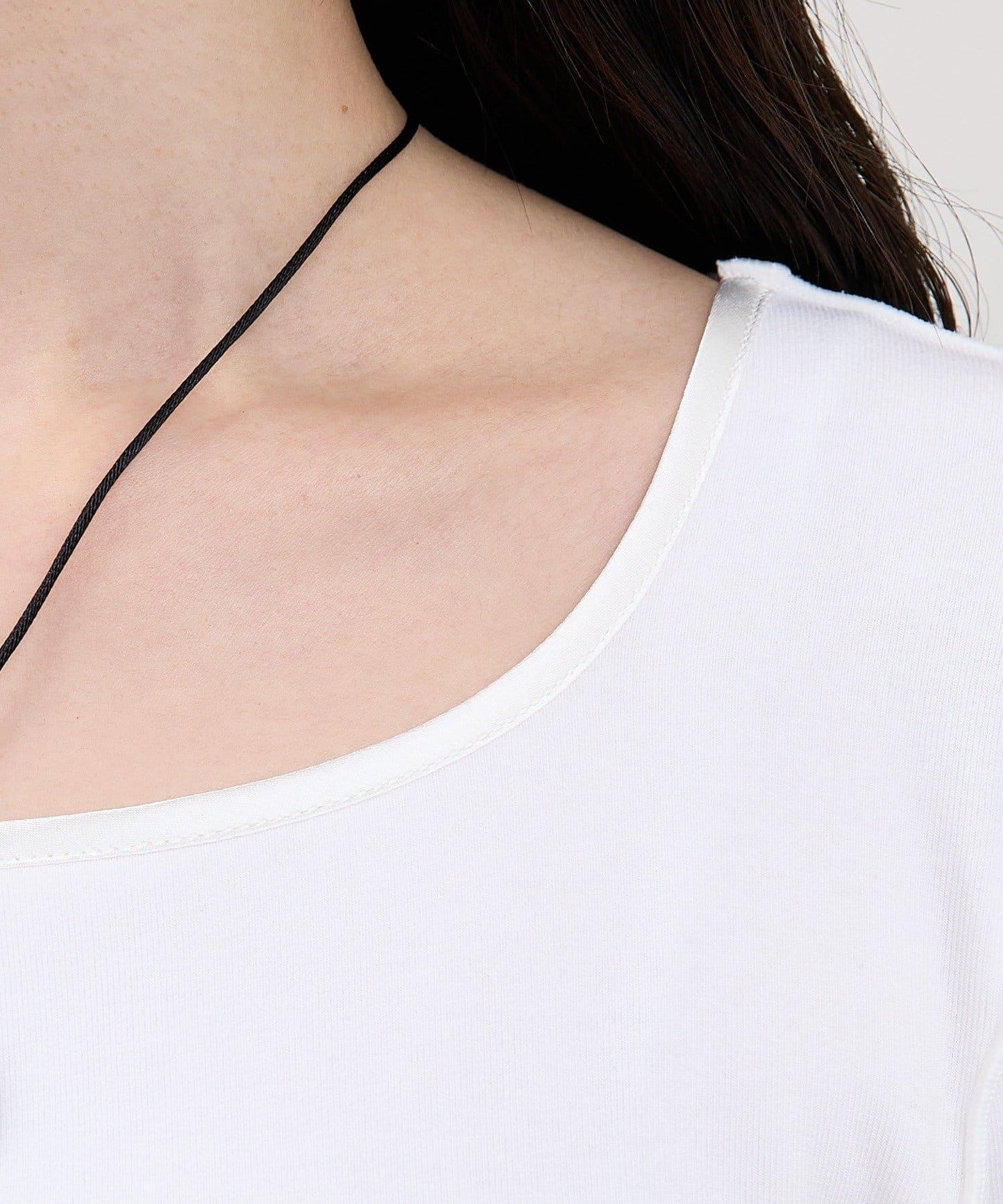 蕾絲拼接長袖T恤