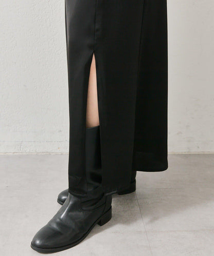 荷葉邊設計吊帶連衣裙