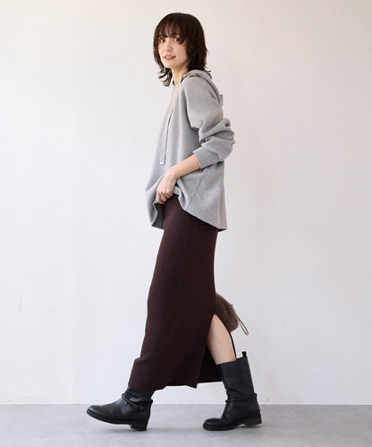 【長季節實用】衛衣風格連帽針織衫