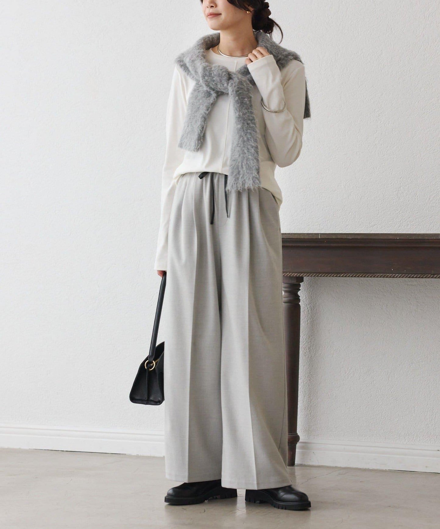 【MYSELFbyRD(マイセルフバイリヴドロワ)】休閒長褲