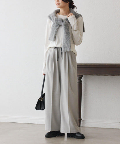 【MYSELFbyRD(マイセルフバイリヴドロワ)】休閒長褲