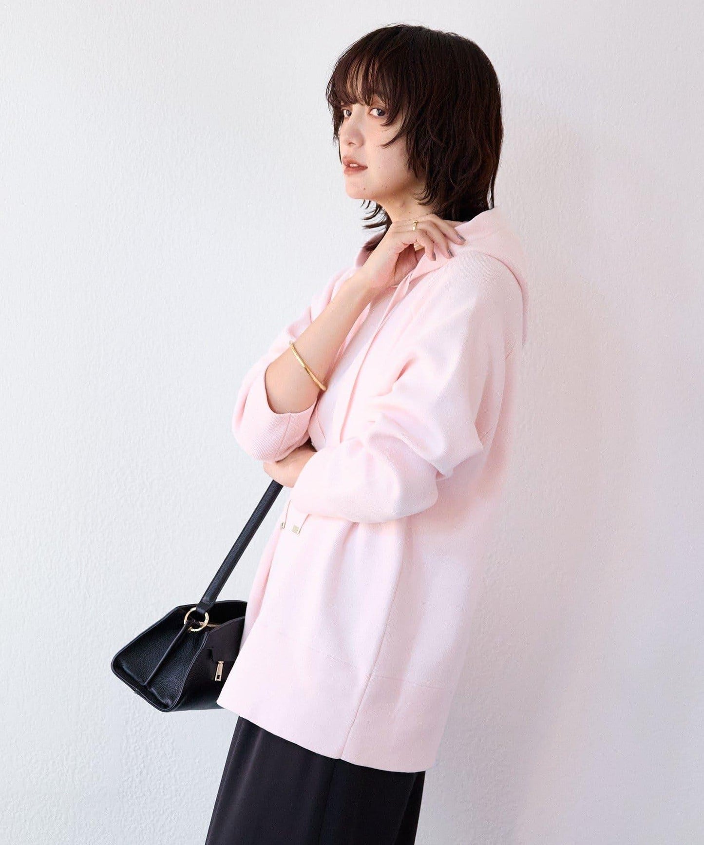 【長季節實用】衛衣風格連帽針織衫