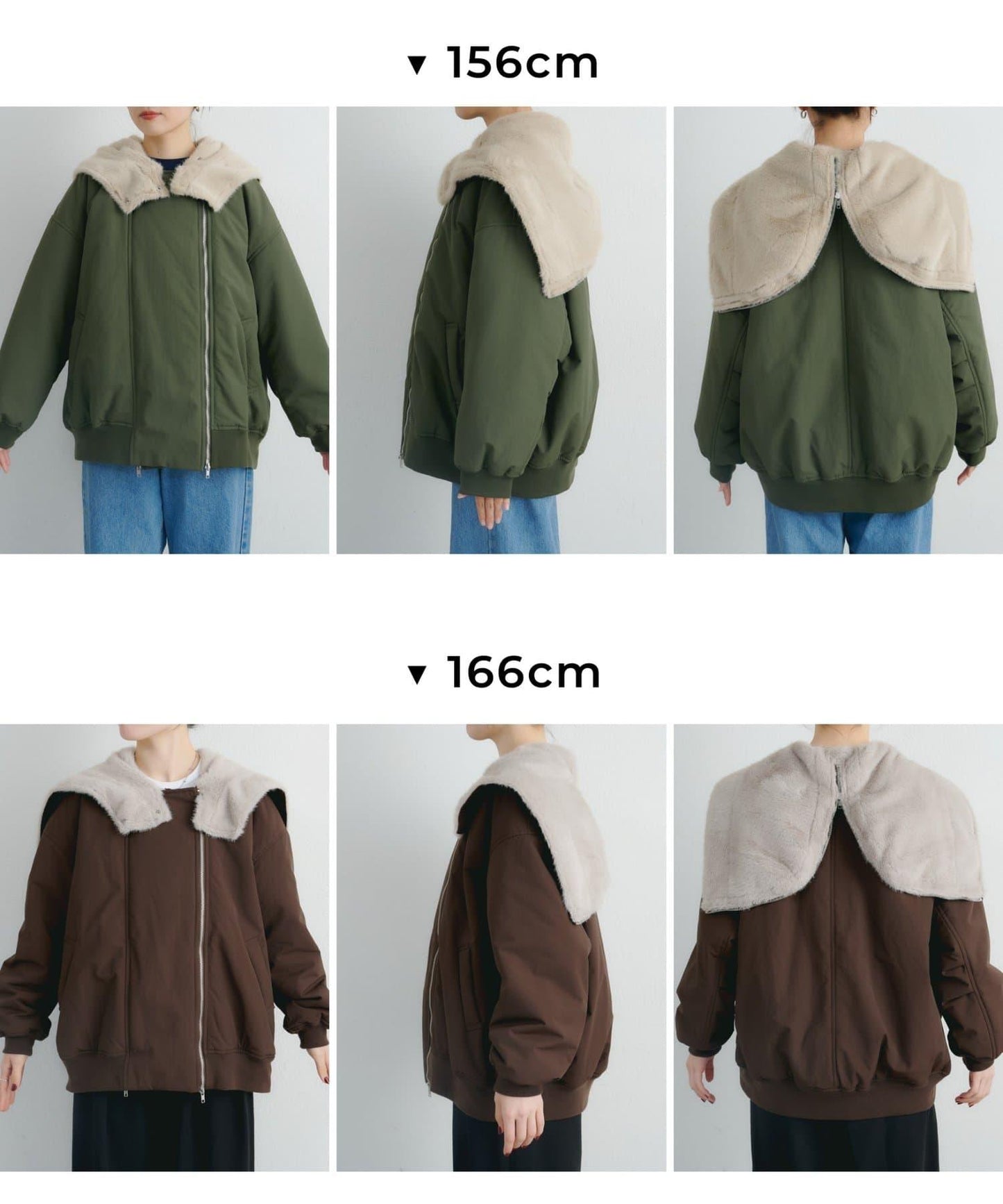 【パルクロ限定】K《AIR》I企劃2WAY拉鍊棉服夾克