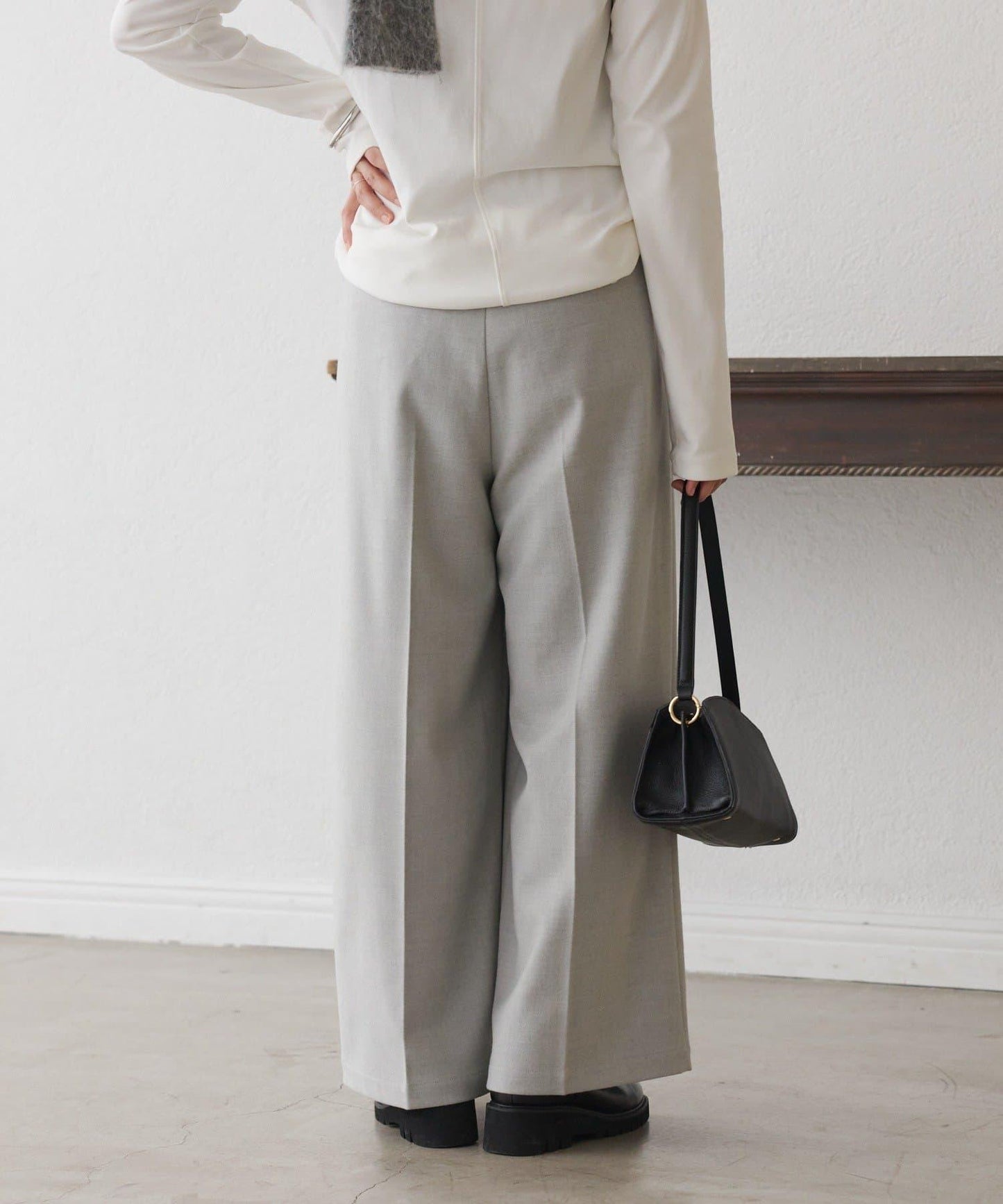 【MYSELFbyRD(マイセルフバイリヴドロワ)】休閒長褲