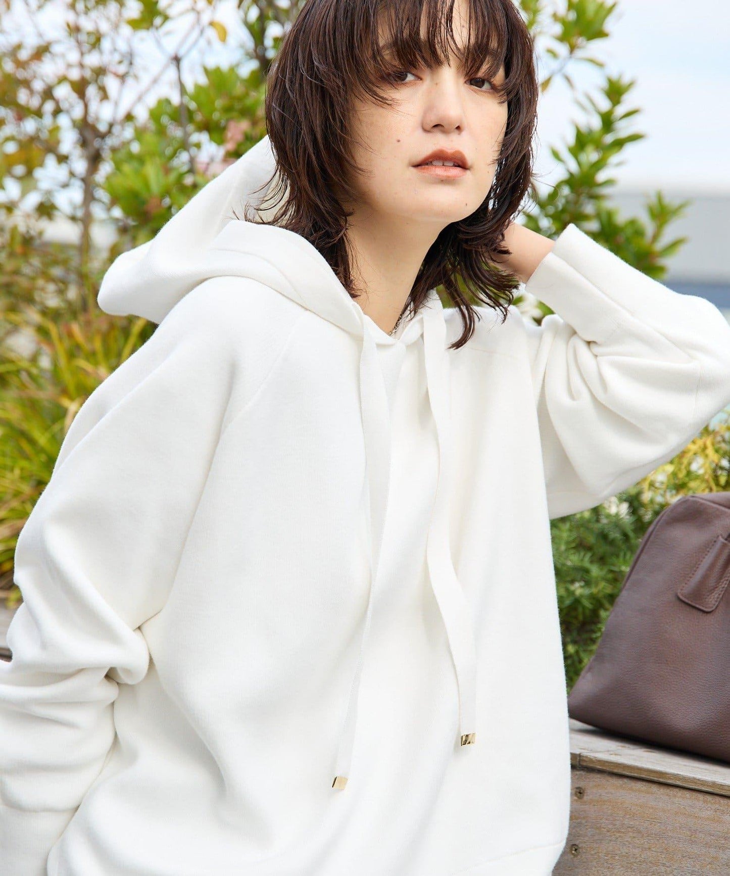 【長季節實用】衛衣風格連帽針織衫