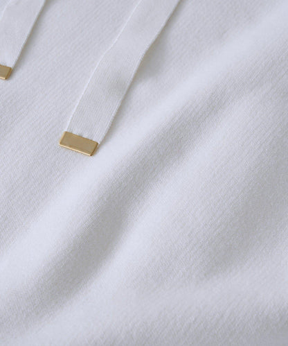 【長季節實用】衛衣風格連帽針織衫