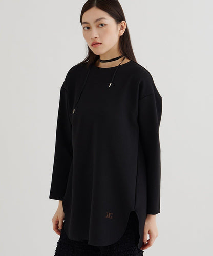 刺繡雪紡套頭衫