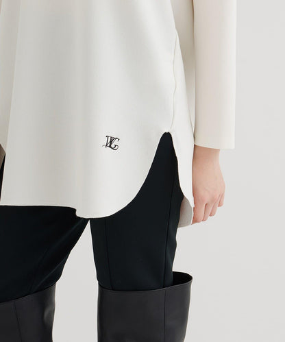 刺繡雪紡套頭衫