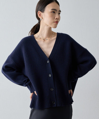 【Drawing Numbers】接結寬鬆V領開衫