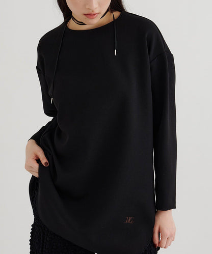 刺繡雪紡套頭衫