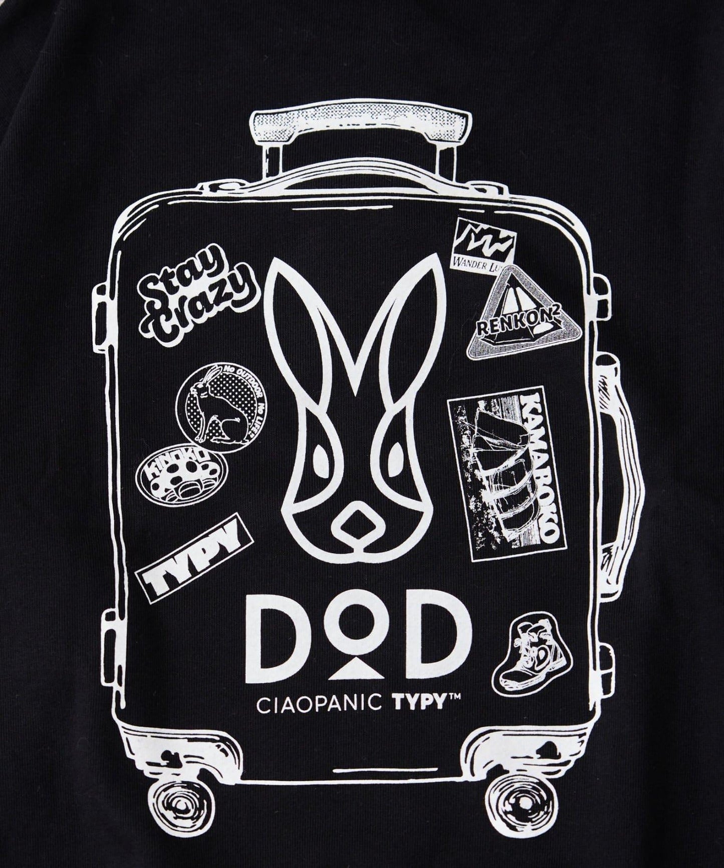 PALCLOSET・門店限定/【DOD】【男女同款】Pikkarino黑色兔子