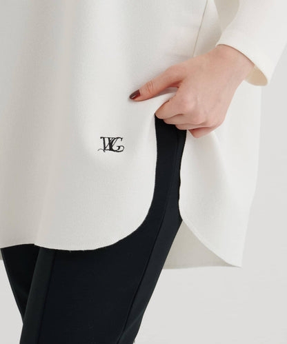 刺繡雪紡套頭衫