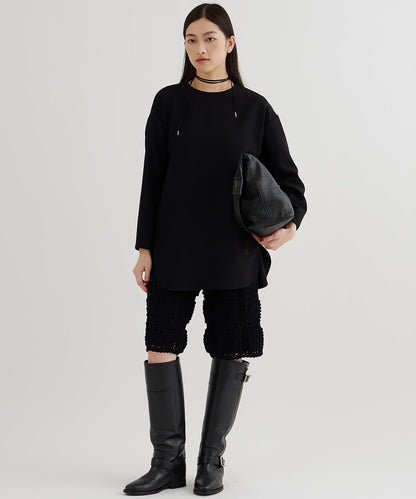 刺繡雪紡套頭衫