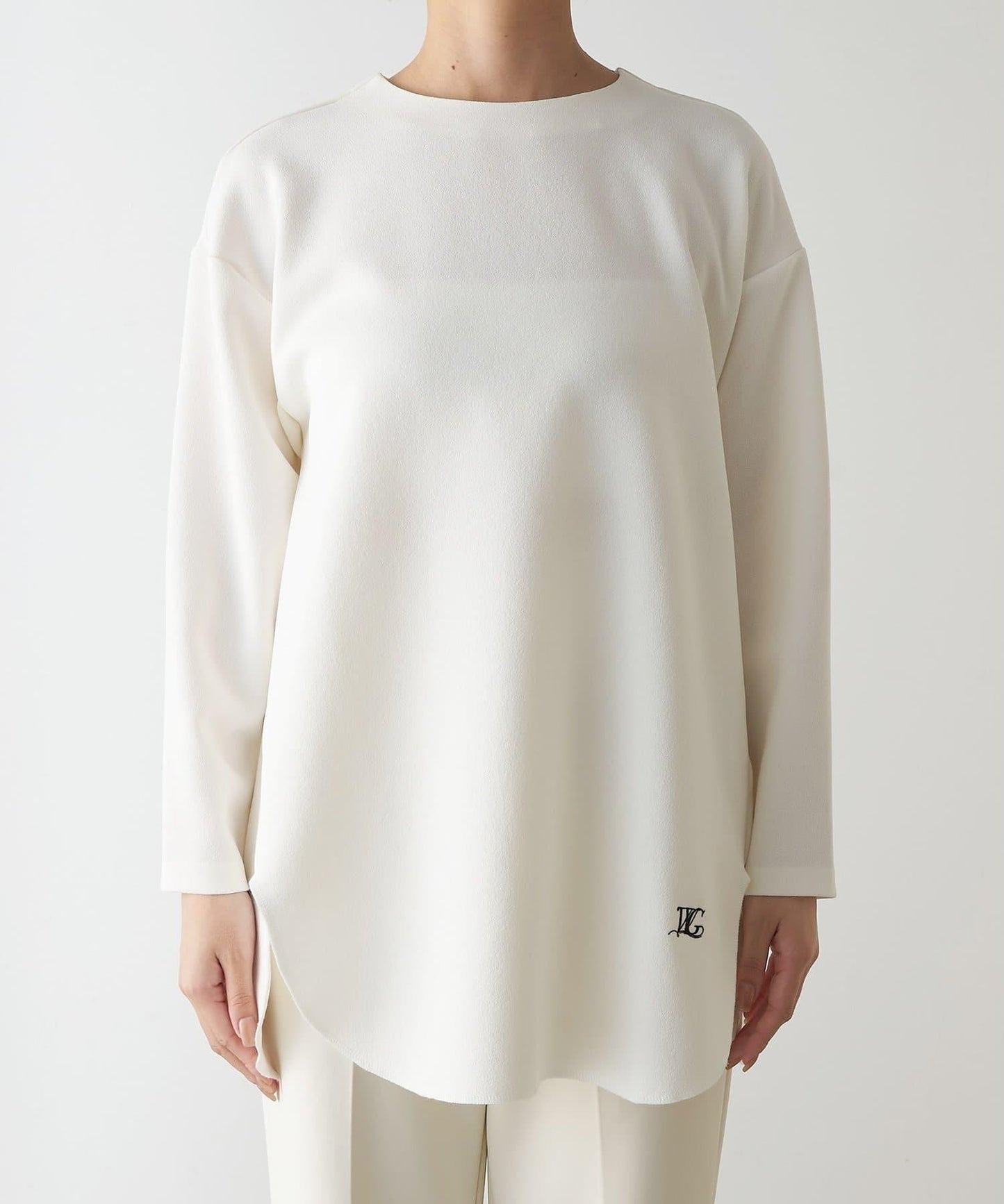 刺繡雪紡套頭衫