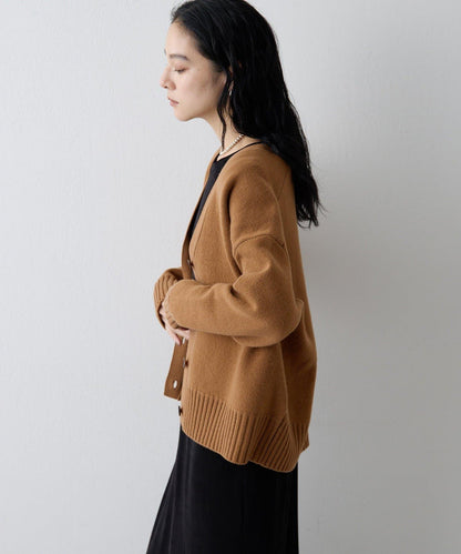 【Drawing Numbers】接結寬鬆V領開衫