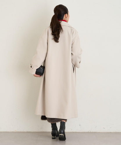 大人女性風格軟質長毛清透紐扣開衫