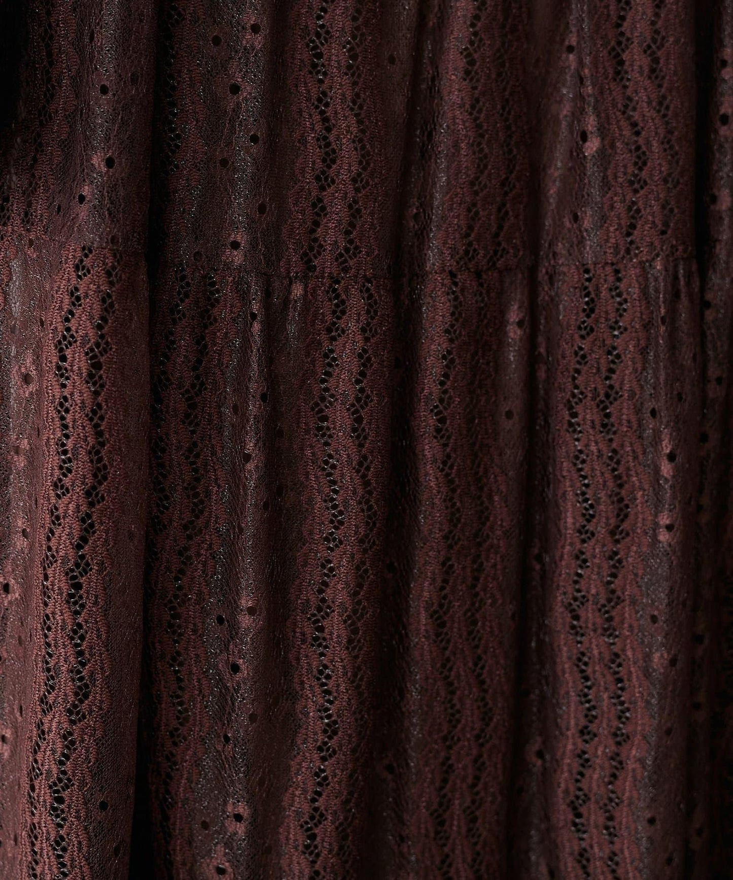 【LARUTA】蕾絲拼接長款連衣裙