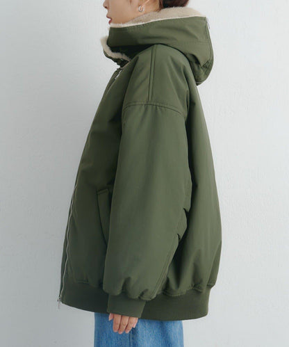 【パルクロ限定】K《AIR》I企劃2WAY拉鍊棉服夾克