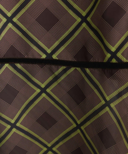 【natural couture】天鵝絨拼接吊帶連衣裙