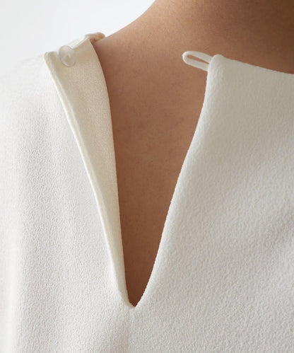 刺繡雪紡套頭衫