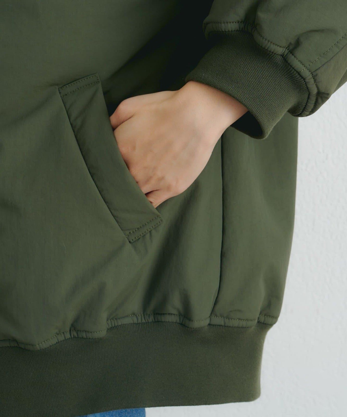 【パルクロ限定】K《AIR》I企劃2WAY拉鍊棉服夾克