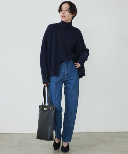 【Drawing Numbers】接結寬鬆V領開衫