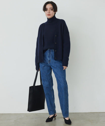 【Drawing Numbers】接結寬鬆V領開衫