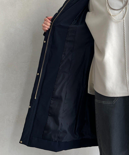 彈力長款羽絨服