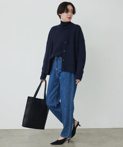 【Drawing Numbers】接結寬鬆V領開衫