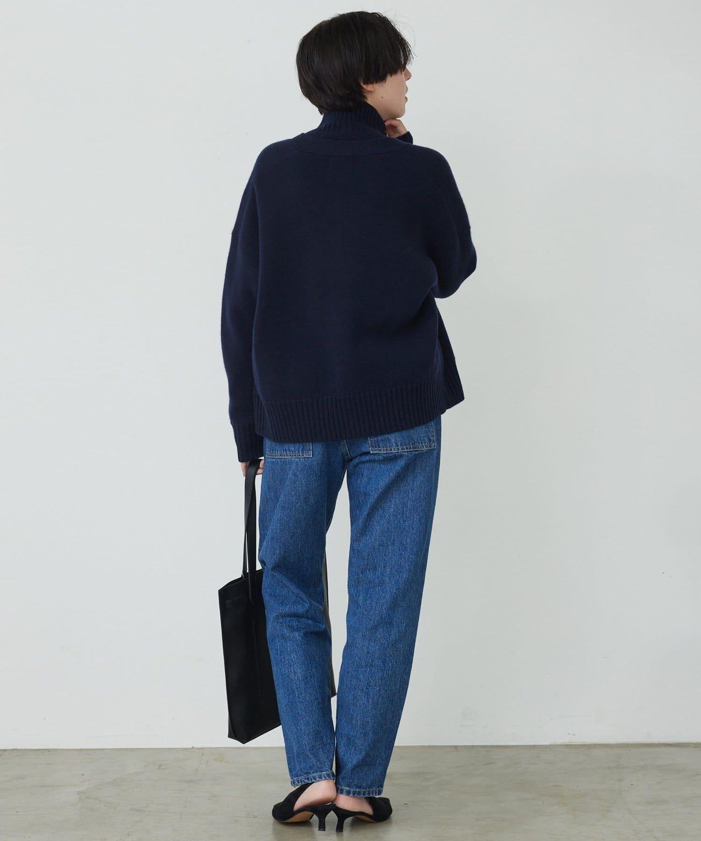 【Drawing Numbers】接結寬鬆V領開衫