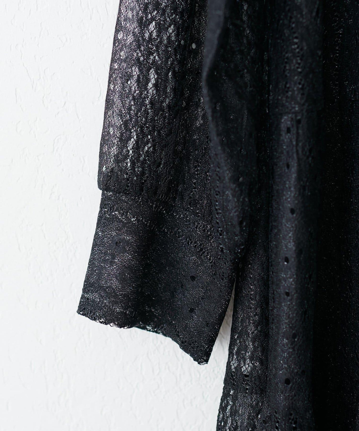 【LARUTA】蕾絲拼接長款連衣裙