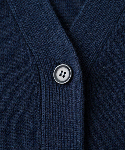 【Drawing Numbers】接結寬鬆V領開衫