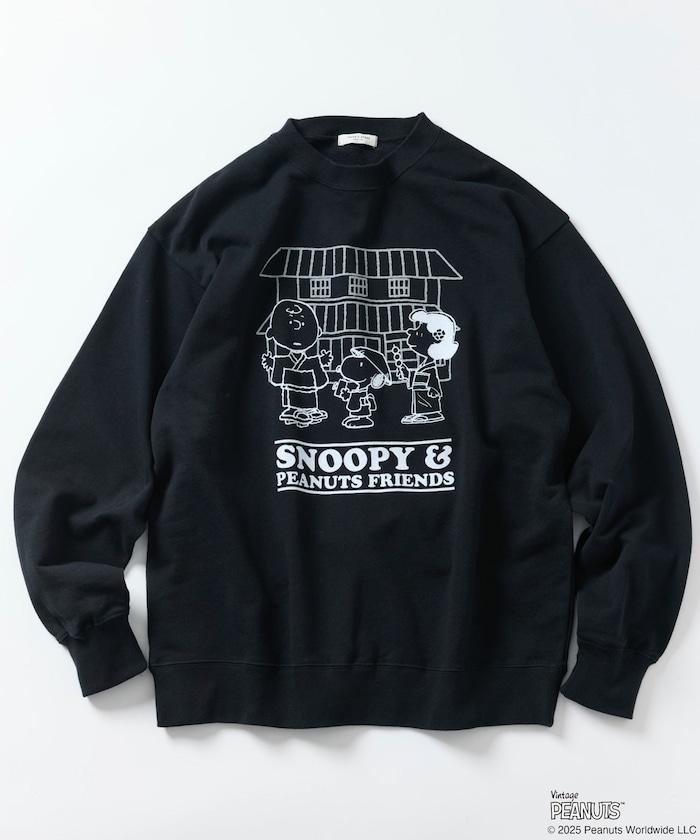 《PEANUTS》 聯名 Travel Friends 圓領衛衣