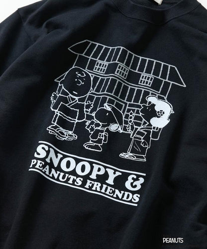 《PEANUTS》 聯名 Travel Friends 圓領衛衣