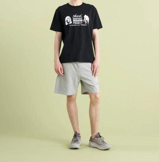 NANGA / NANGA x TACOMA FUJI RECORDS BIGFOOT SURVEY PROJECT LOGO印花短袖T恤