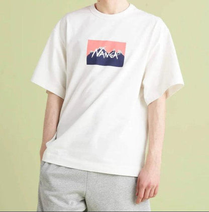 NANGA / NANGA x Jerry Ukai ECO HYBRID NANGA LOGO印花短袖T恤