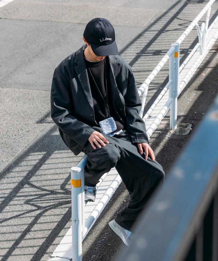 寬鬆版型 WOOLLY 西裝外套長褲套裝 修身西裝外套