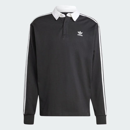 adidas Rugby polo 翻領長袖T恤