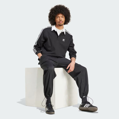 adidas Rugby polo 翻領長袖T恤