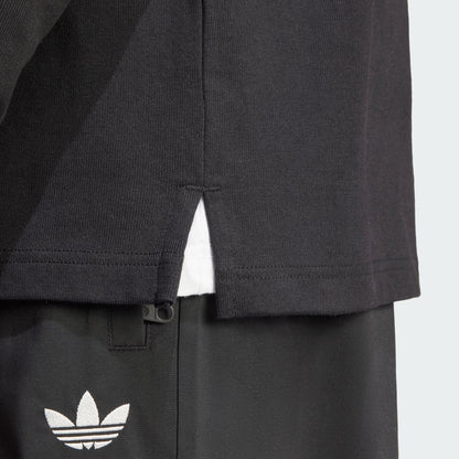 adidas Rugby polo 翻領長袖T恤