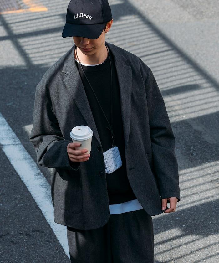 寬鬆版型 WOOLLY 西裝外套長褲套裝 修身西裝外套