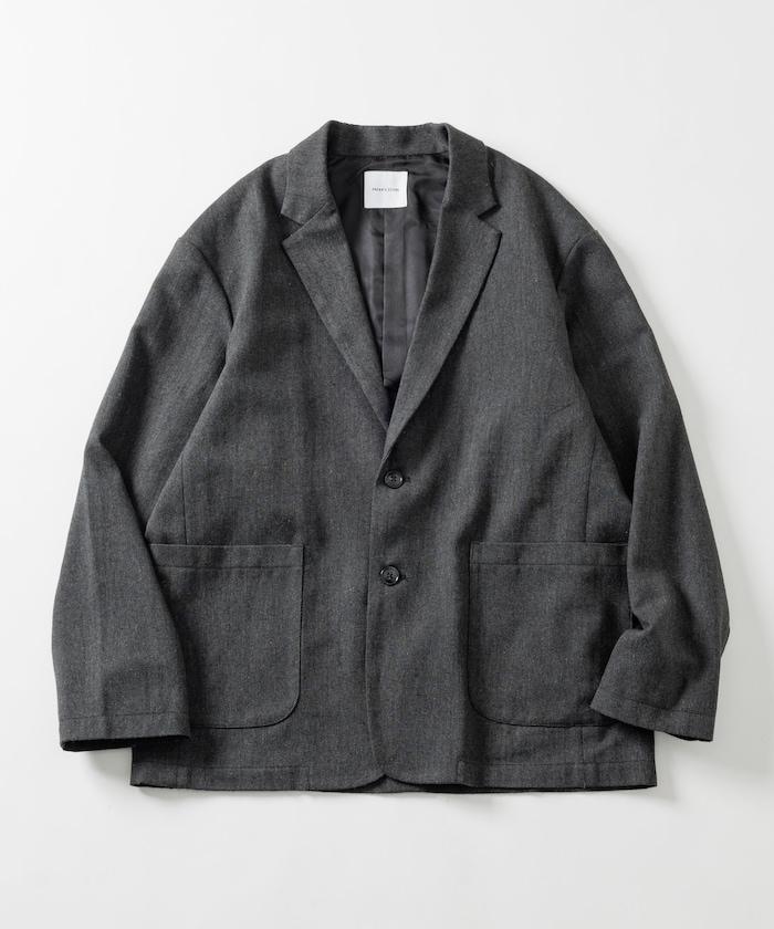 寬鬆版型 WOOLLY 西裝外套長褲套裝 修身西裝外套