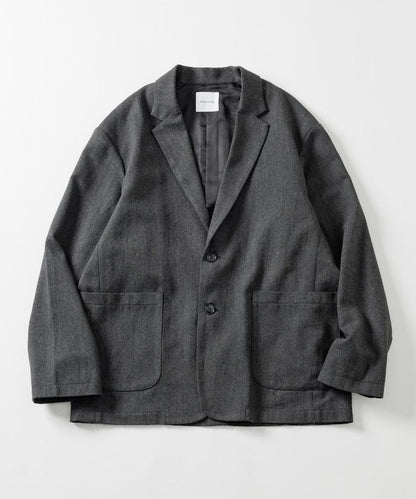 寬鬆版型 WOOLLY 西裝外套長褲套裝 修身西裝外套