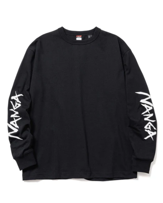 ECO HYBRID SLV LOGO L/S TEE 長袖T恤