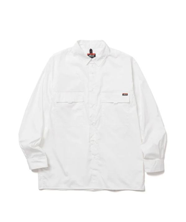 NANGA W POCKET T/C BOX版型雙口袋襯衫 男款