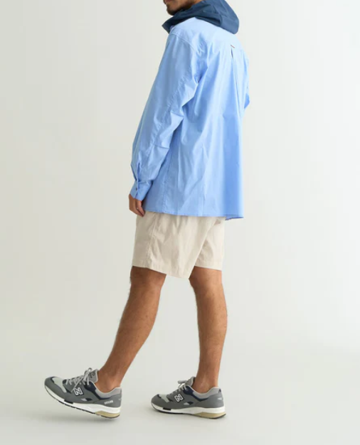 NANGA W POCKET T/C BOX版型雙口袋襯衫 男款